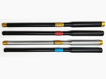 (All-aluminium English style snooker cover same) billiard cue lengthened aluminium alloy telescopic small head bar extended