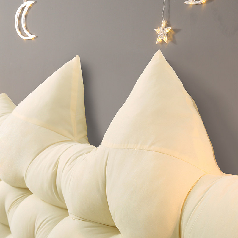 宿舍床头靠垫可爱榻榻米软包靠背卧室床上大靠枕飘窗防撞软垫绑带,淘宝优惠券,粉丝福利购,淘宝优惠卷