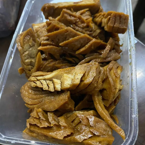 南京特色人气网红美食小吃 李记清真馆 兰花干 豆腐干 兰花干 - 图2