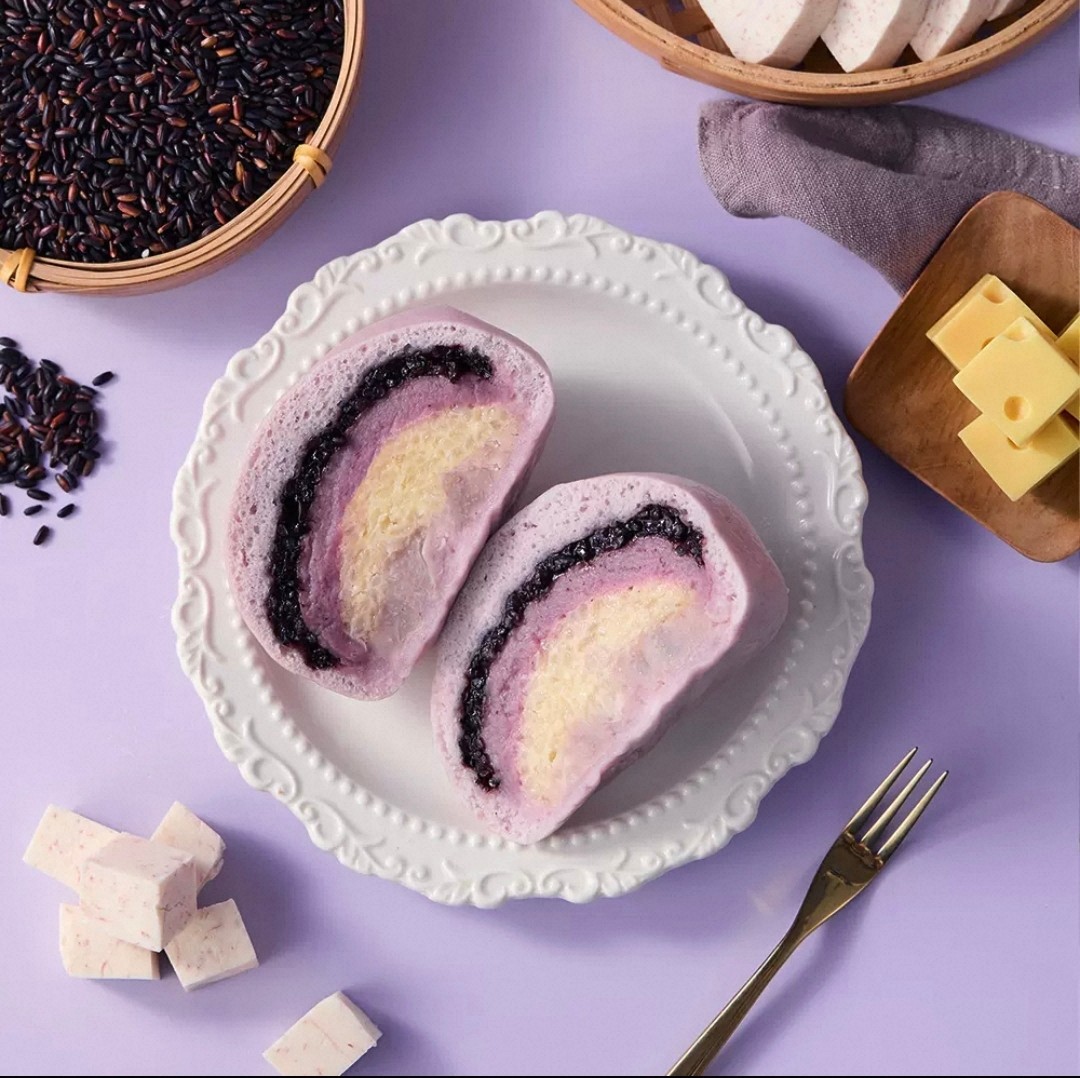 代购盒马工坊代购 海盐芋泥米乳有料馒头200g