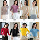 Twist short sweater women's autumn and winter women's clothing 2025 new style