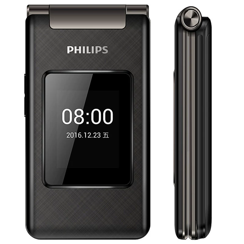 Philips/ Складной сверхдлинный телефон для пожилых для студентов, E212, 212A, широкий экран