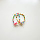 Buntes Perlen-Kinderarmband, Baby-Accessoires, Mädchen, Bonbonfarben-Armband, niedlicher Stern, Blume, Liebe, Prinzessin
