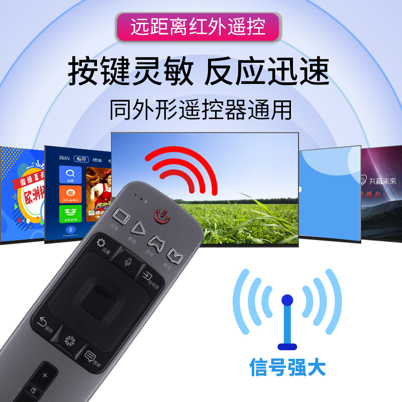 适用于海信电视机遥控器原装款CN3A69万能通用智能液晶蓝牙语音CN3A 3V75 3A17 3A57 3A68 56 5A58 CRF3A69HP - 图2