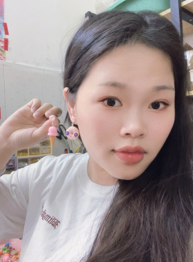 原创手工仿真草莓冰淇淋甜甜圈耳环925银搞怪趣味美食蚊香耳夹ins