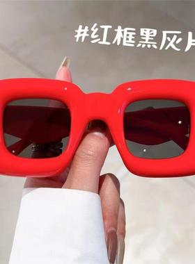 现货气球充气方形太阳镜欧美风跨境搞怪派对眼镜墨镜防晒心形墨镜