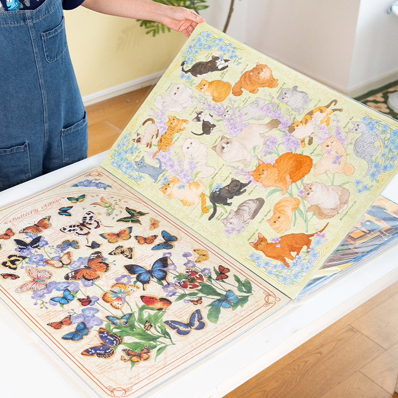 猫的天空之城拼图收纳册1000片500片专用拼图相框收集收纳相册,淘宝优惠券,粉丝福利购,淘宝优惠卷