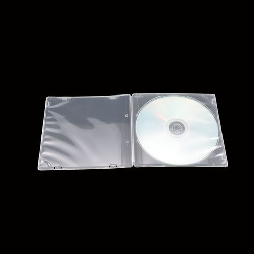 PP光盘盒不易碎cd盒12CM光碟盒可插封面dvd单片装收纳盒光碟盒 - 图2