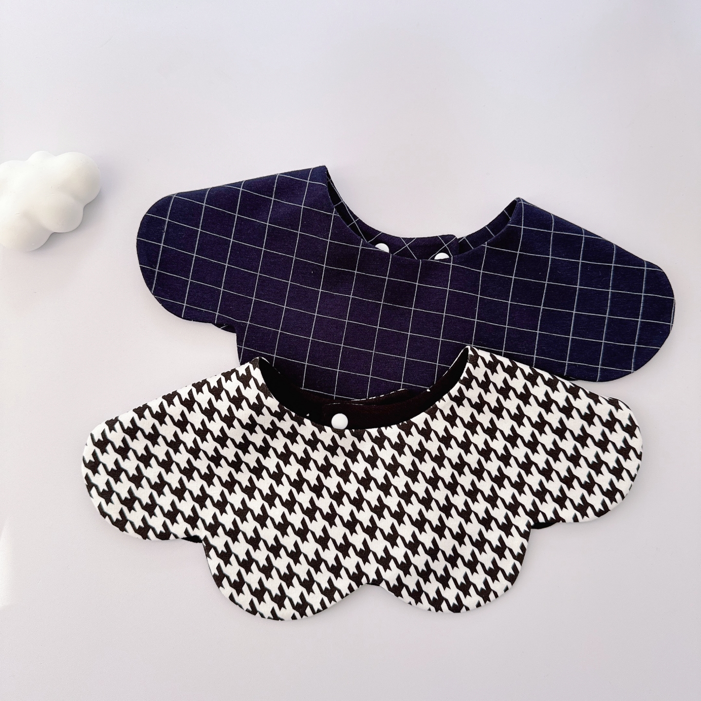 Storyme storyme Korean flower petals reversible children's bibs infant anti-spitting bibs