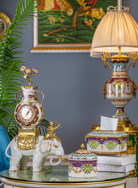 奢华纯铜摆件美式客厅法式欧式