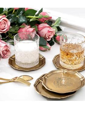 欧式奢华杯垫法式美式装饰碟子