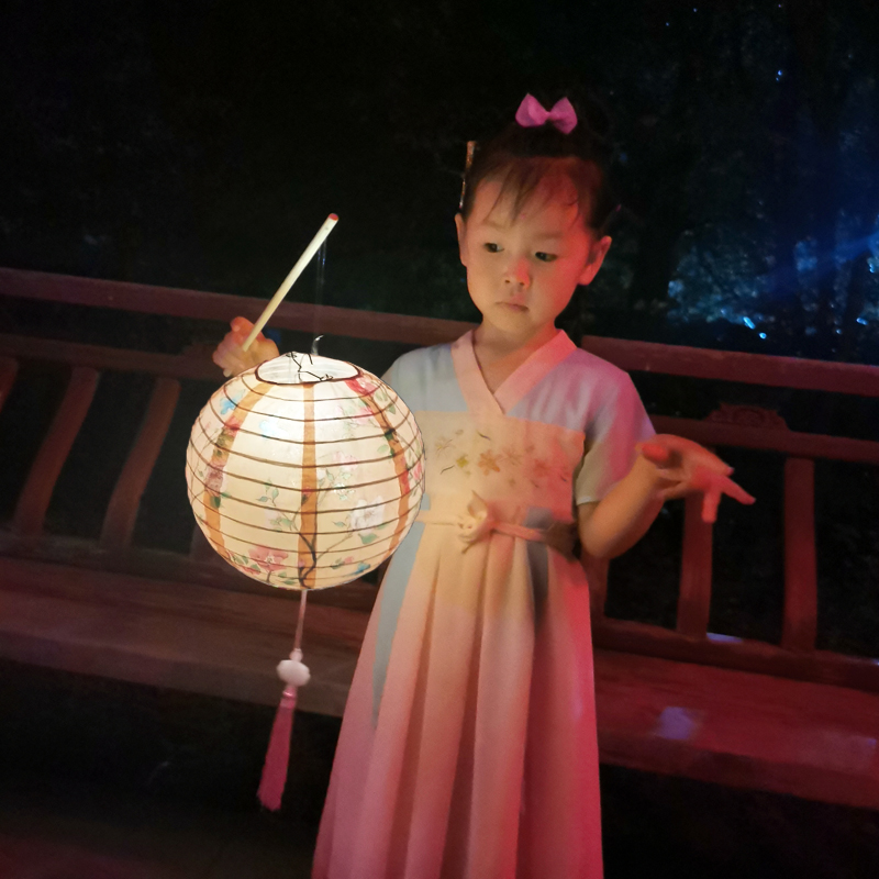 中国潮古风手提纸灯笼舞蹈道具元宵新年商场传统装饰场景布置灯笼 - 图2