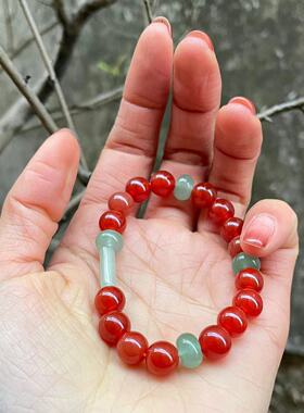 女红玛瑙古典中式气质手链