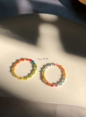 纯手工制作教程星光彩diy材料包