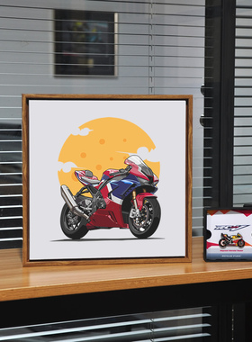 装饰画适用本田CBR1000RR-R火刃