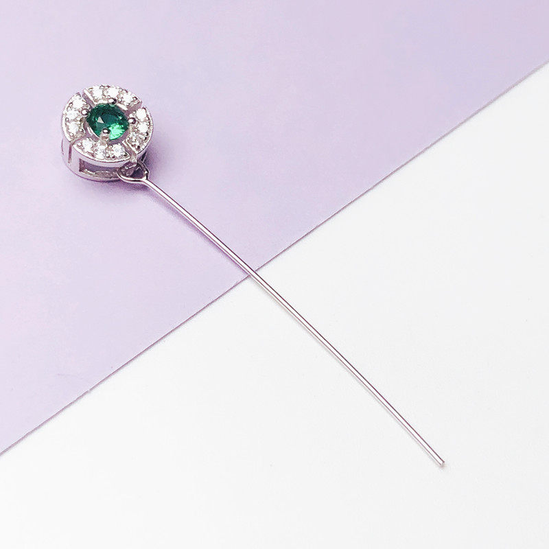 斜孔吊坠歪孔银扣头S925银瓜子扣玉坠扣翡翠扣银扣项链吊坠长线扣,淘宝优惠券,粉丝福利购,淘宝优惠卷