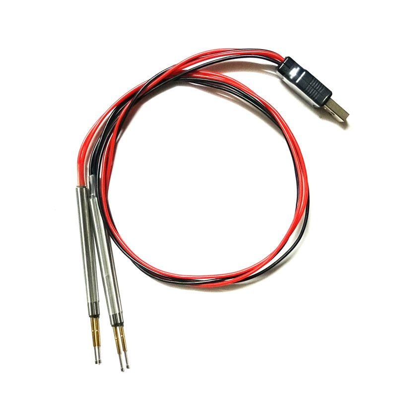 GX16 USB四线测试笔弹簧针 CR3563 LQ1060S电池内阻测试开尔文夹,淘宝优惠券,粉丝福利购,淘宝优惠卷