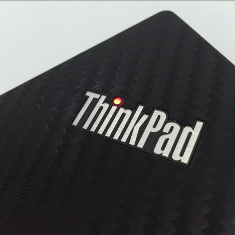 IBM Thinkpad T40 T41 T42 T43 T61外壳膜贴膜贴纸黑色碳纤维-图3