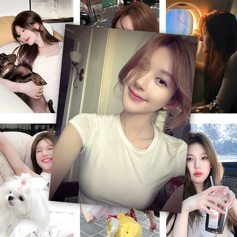 60张赵露思海报新款Rosy周边明星海报贴墙卧室房间装饰画背景墙贴 - 图2