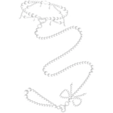 Оригинальный дизайнерский чокер из жемчуга с буквами, сексуальное ожерелье