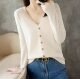 B4 hot sale flash sale women's V-neck loose knitted bottoming shirt with inner top for autumn and winter