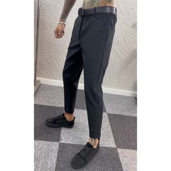 Spring and Autumn Draped Suit Pants Men's Korean Style Trendy Slim Pants Pants High-end Black Versatile Casual Suit Pants