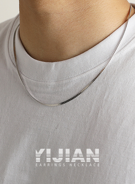 925纯银蛇骨链情侣纯银