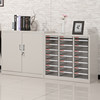 Document and contract information storage and sorting cabinet