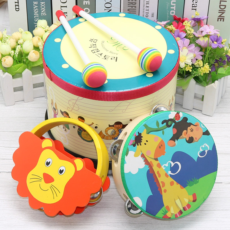 儿童乐器鼓男女孩小鼓打鼓玩具鼓打击乐器婴儿宝宝卡通地鼓1-3岁4,淘宝优惠券,粉丝福利购,淘宝优惠卷
