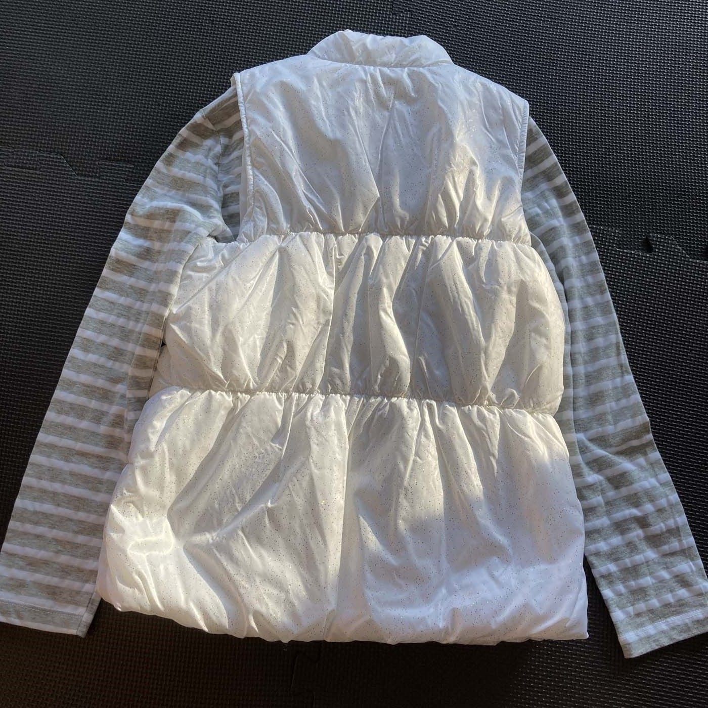 03断码130高出口尾单儿童春秋季休闲套装女孩长袖打底衫+马甲背心,淘宝优惠券,粉丝福利购,淘宝优惠卷