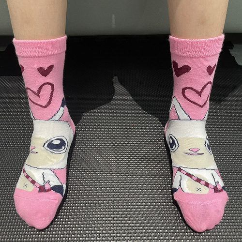 尾货gabby dollhouse儿童袜子女盖比的娃娃屋女童中筒袜女孩袜子 - 图3