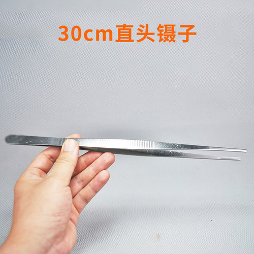 水龟蜥蜴变色龙蜘蛛蝎子鬃狮不伤爬宠爬虫食物喂食夹子金属镊子 - 图0