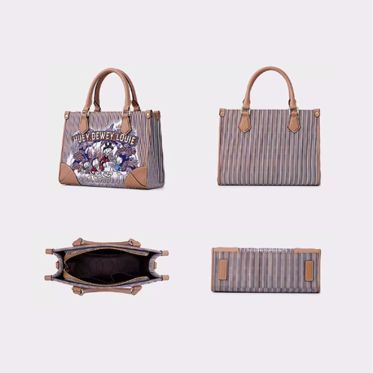 Fion/菲安妮巧锦托特包迪士尼唐老鸭大容量斜挎手提包FAAFAMN004,淘宝优惠券,粉丝福利购,淘宝优惠卷