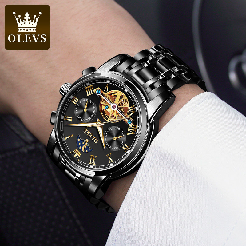 瑞士正品新款2021男款男士全机械表 欧利时鼎延国产腕表