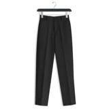 Шерстяные демисезонные штаны, костюм для школьников, в корейском стиле, свободный прямой крой