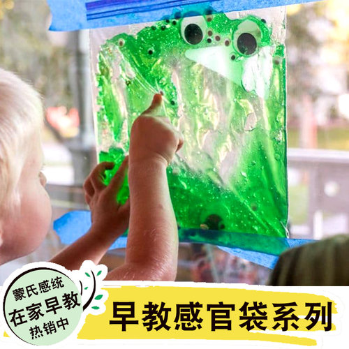 感官袋 蒙氏宝宝在家早教diy材料蒙特梭利游戏训练教具婴儿玩具瓶 - 图1