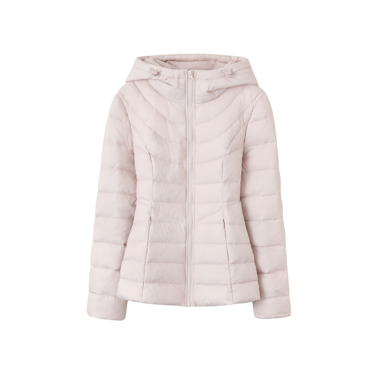 韩雨嘉【婴儿粉】云朵泡芙轻量感连骨收腰公主线Lu系羽绒服,淘宝优惠券,粉丝福利购,淘宝优惠卷