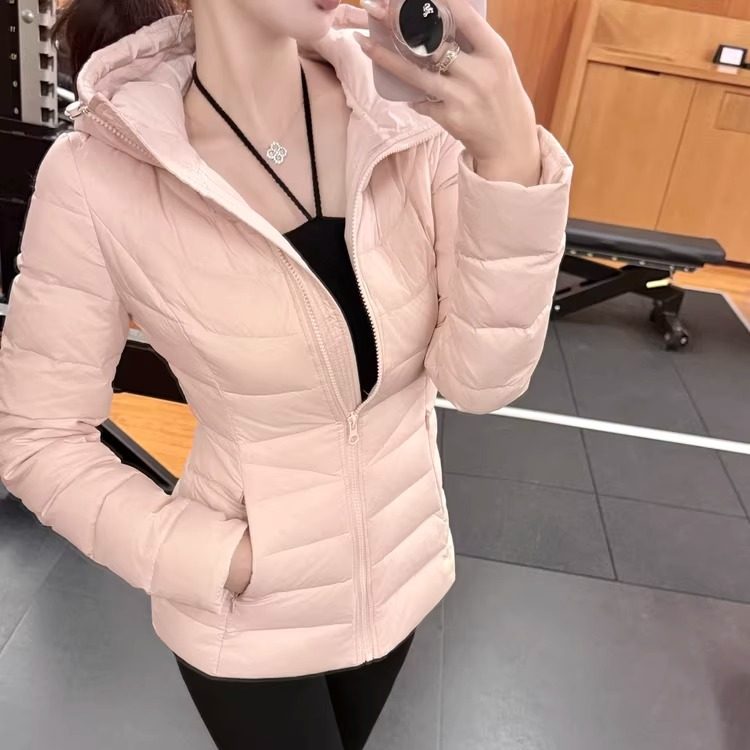 韩雨嘉【婴儿粉】云朵泡芙轻量感连骨收腰公主线Lu系羽绒服,淘宝优惠券,粉丝福利购,淘宝优惠卷