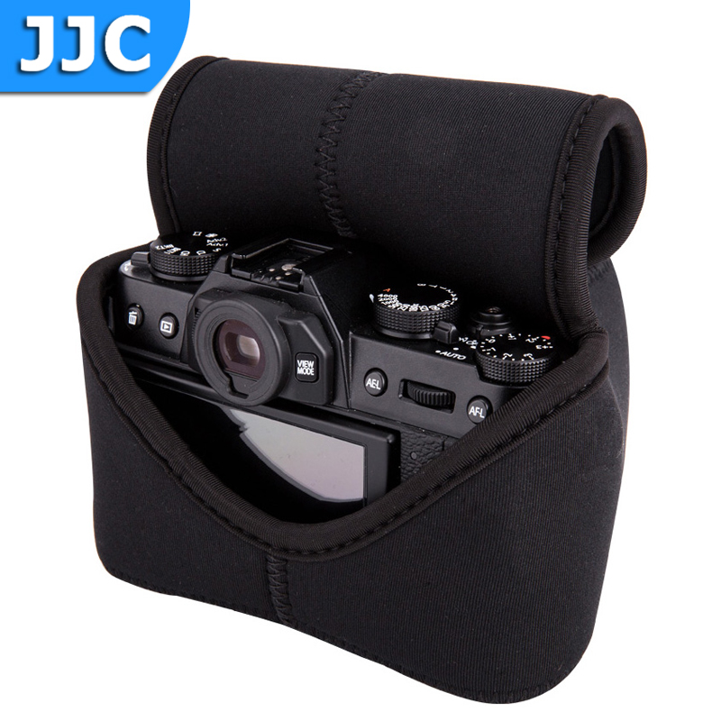 JJC 相机包适用富士XS10 XT20 XT100 XA3 XA10 XE4索尼A7C奥林巴斯EM10II EM5佳能M5 M50II尼康Z50微单内胆包 - 图2