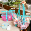 Wet and dry separation swimming bag waterproof bag large capacity bath bag portable beach bag sports tote fitness storage bag