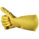 Thickened wear-resistant household Niu brand latex gloves for laundry