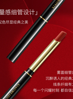 【程十安同款】轻奢丝绒口红