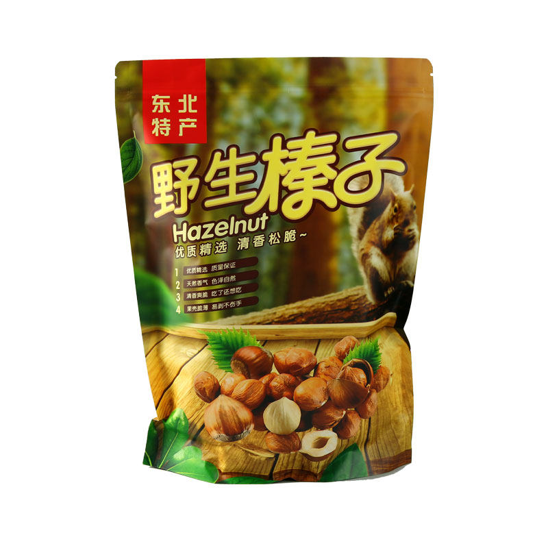 东北新鲜炒熟铁岭特产野生榛子臻子 榆园食品榛子