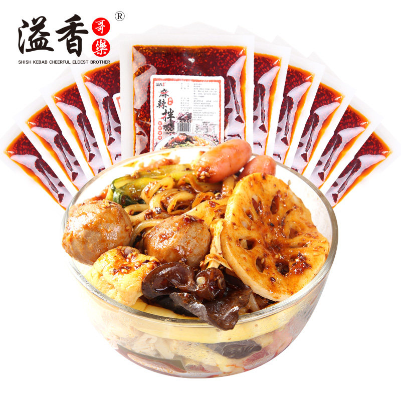 溢香哥乐东北麻辣拌酸甜秘制酱料 榆园食品其它调料