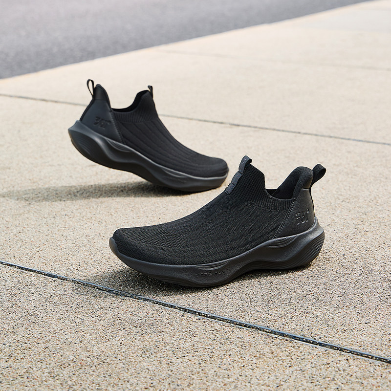 361°男鞋运动鞋一脚蹬透气跑步鞋