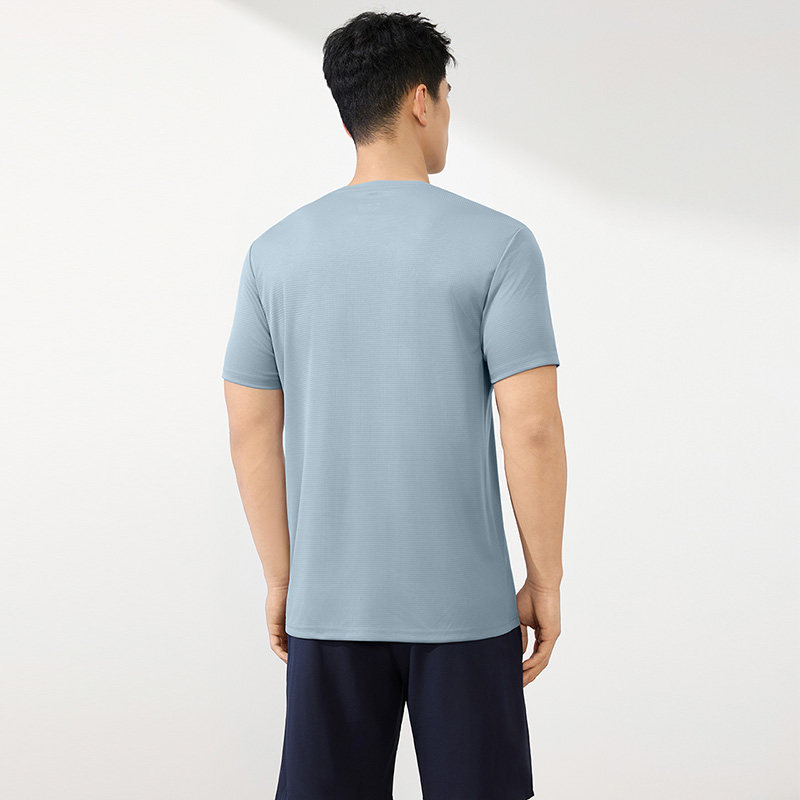 361速干运动T恤男2026夏季新款轻薄透气圆领短t男子跑步健身短袖