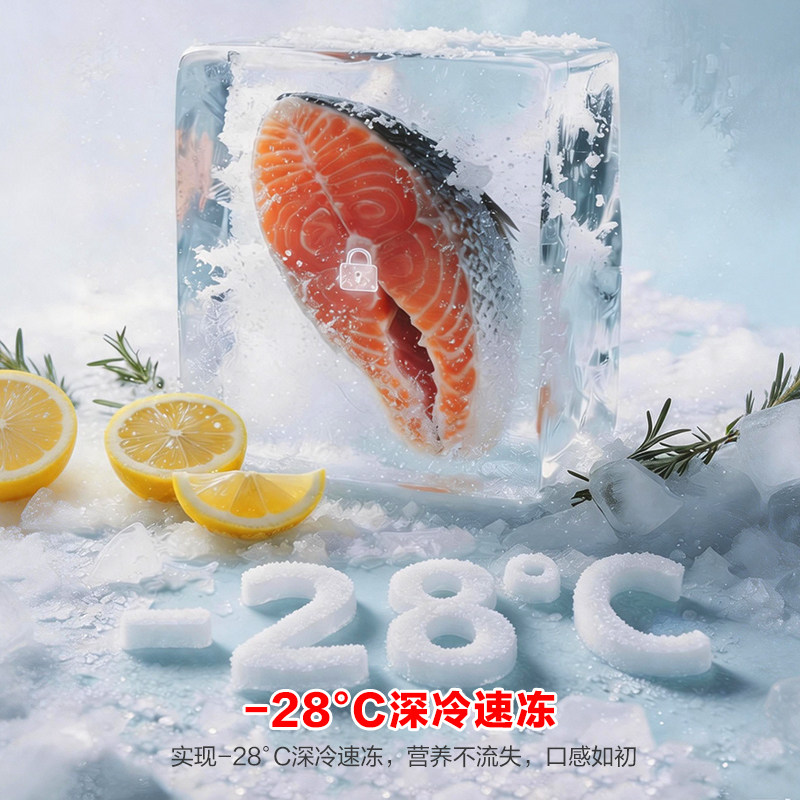Rongsheng 637L large capacity ultra-thin first-level energy efficiency folio
