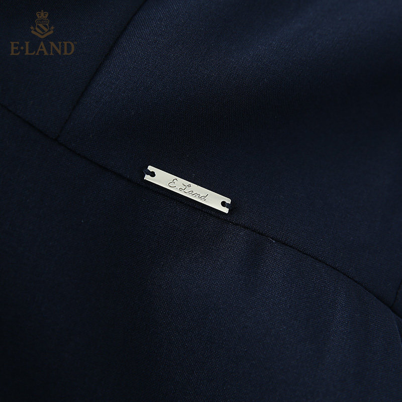 eland新款法式赫本气质通勤 ELAND连衣裙