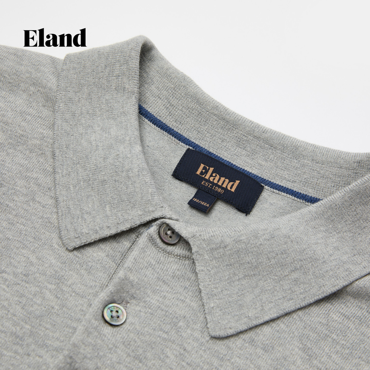 【男装上新】Eland衣恋毛衣休闲短袖翻领合体上衣2026春夏新款,淘宝优惠券,粉丝福利购,淘宝优惠卷