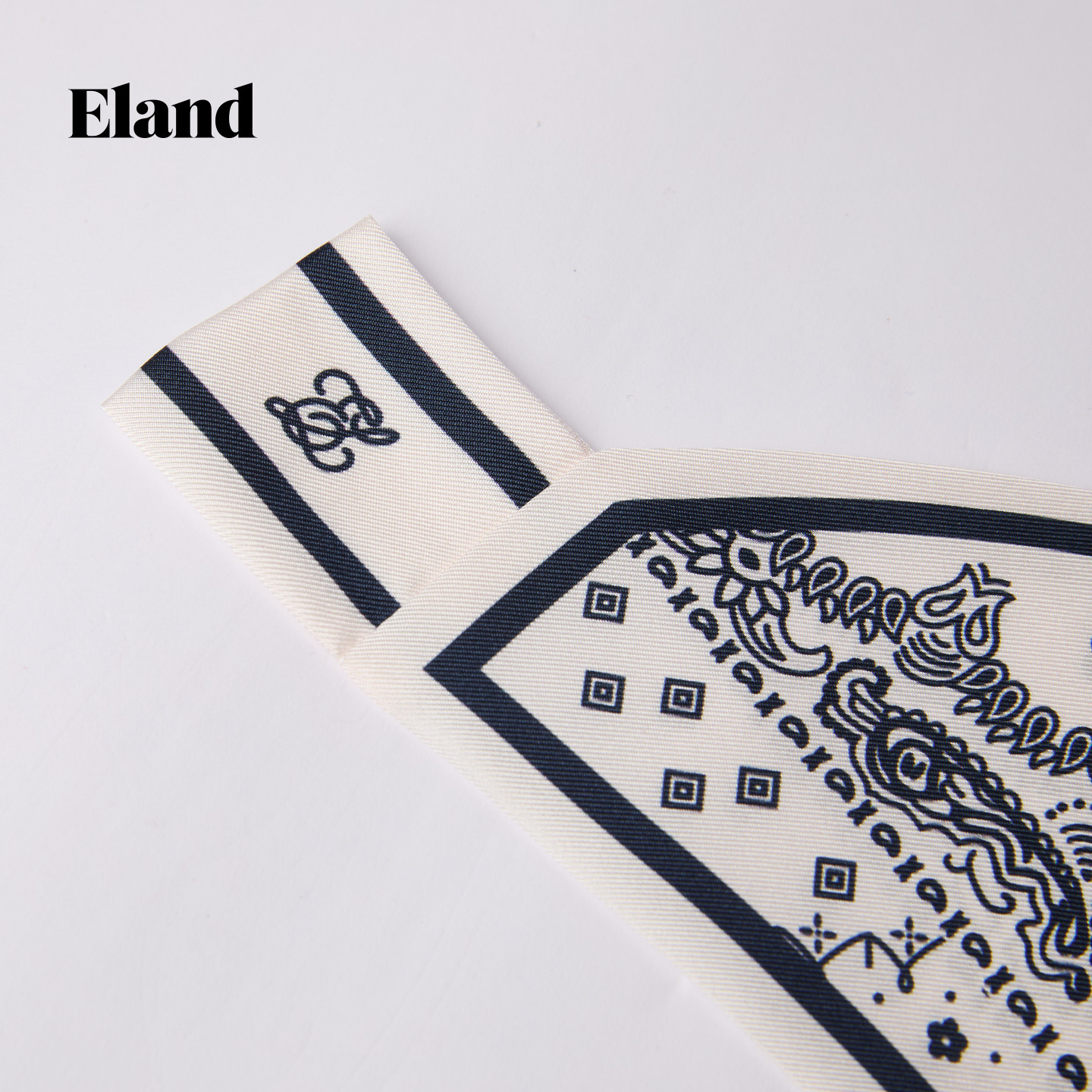 【100%桑蚕丝】Eland衣恋围巾时尚系脖丝巾2025冬季新款